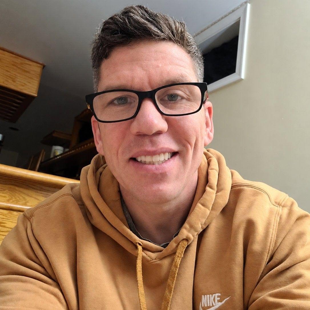 Chris Korfonta, owner and operator of A Cut Above Lawn and Landscaping Co. and A Cut Above Software