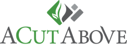 A Cut Above Lawn & Landscaping Co. logo